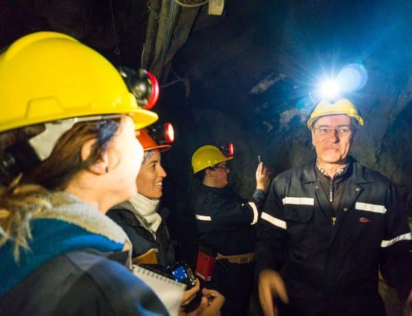 Guided tour of a gold mine at La Cité de l'Or, a Quebec must-see
