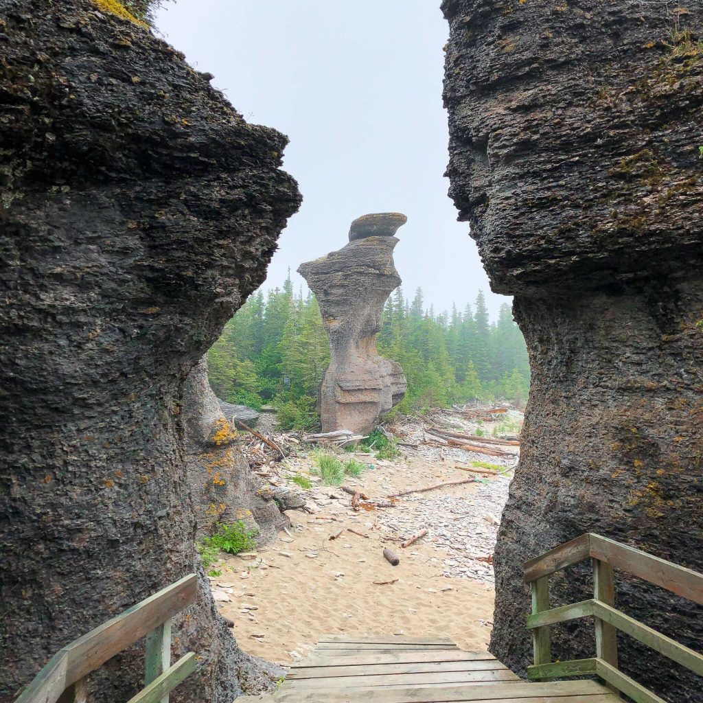 Stroll Between Monoliths in the Mingan Archipelago