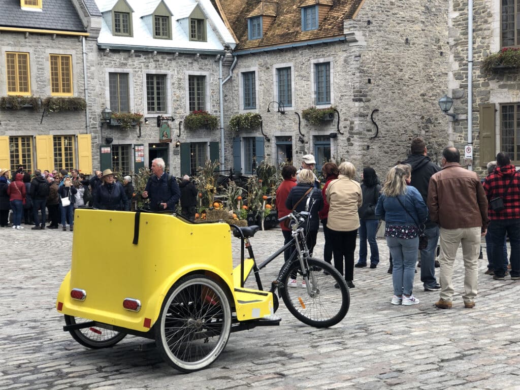 Bike rentals - Old Quebec City -Pamela Macnaughtan