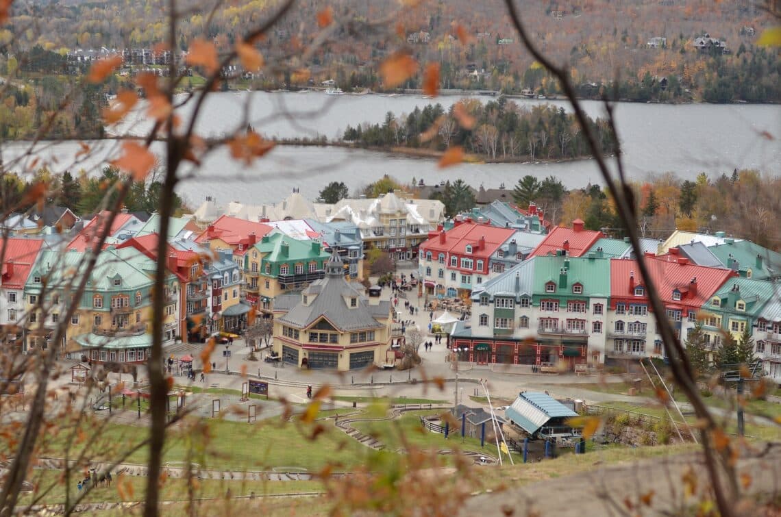 Tremblant Village from atop - Joy Real on Unsplash