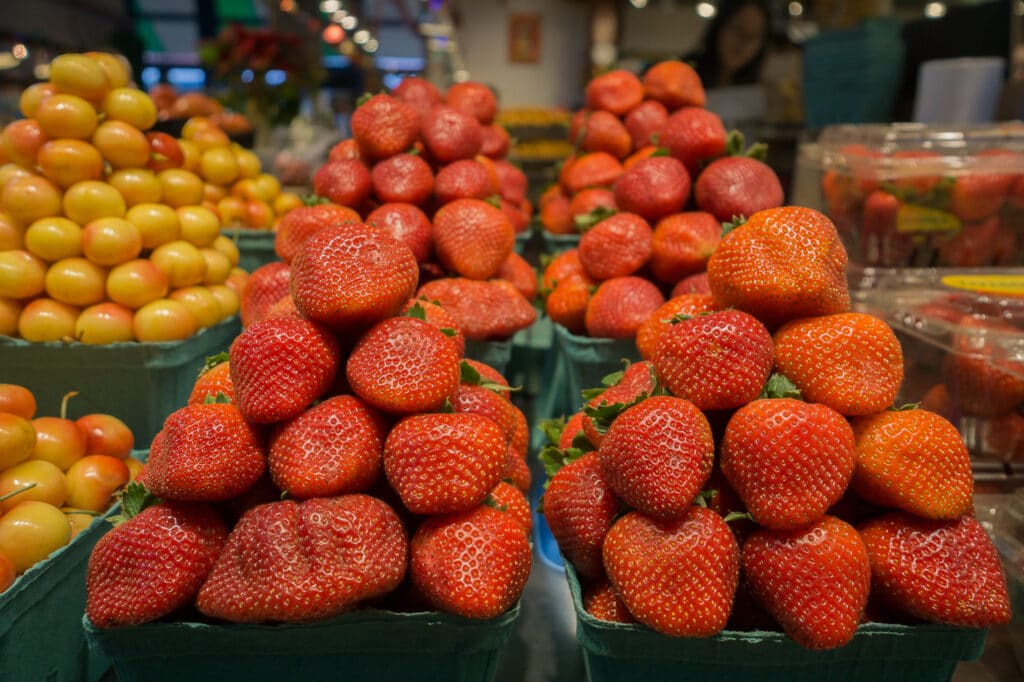 Fresh Strawberries - and Wild Berries