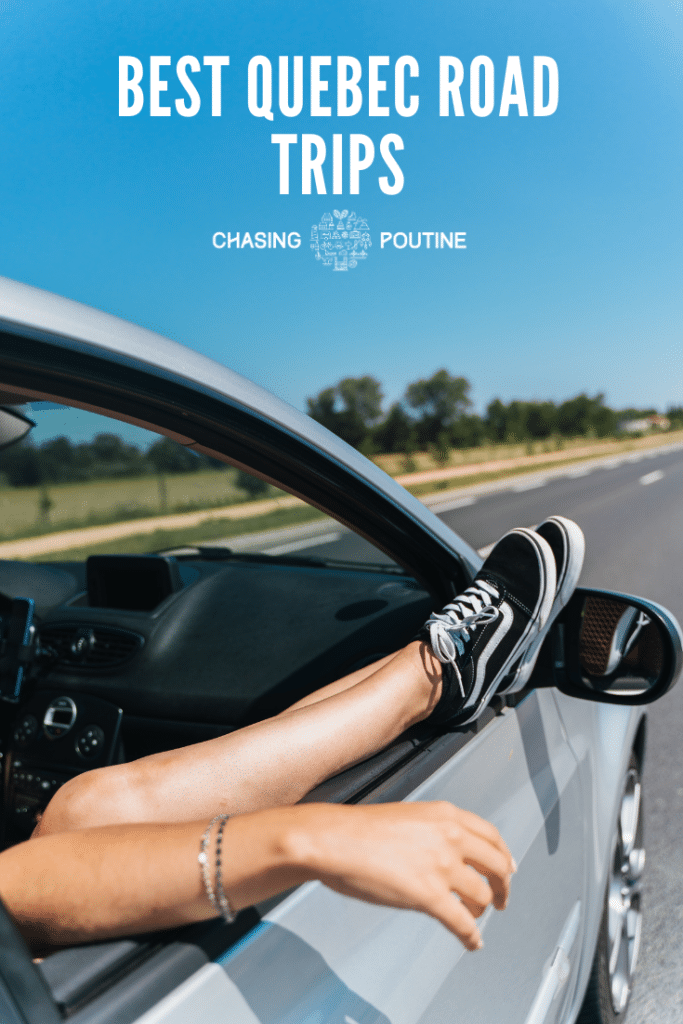 Pinterest - Girl in the Car - Road Trip -in Quebec