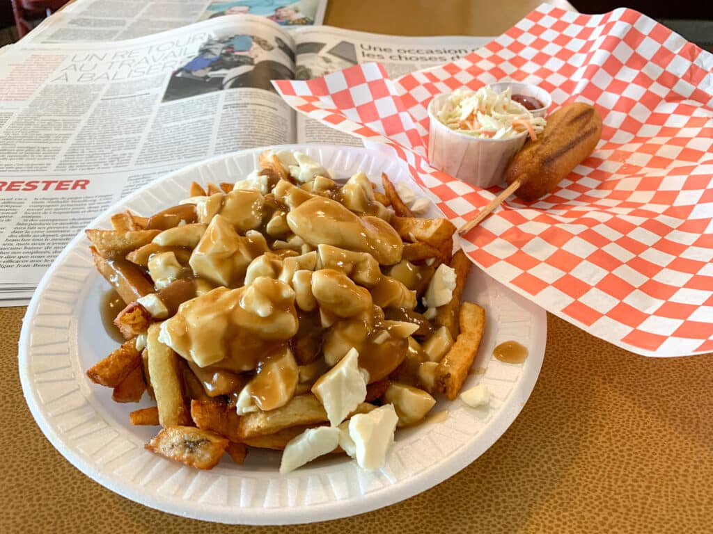 Poutine - Typical and Main Dish - in Quebec