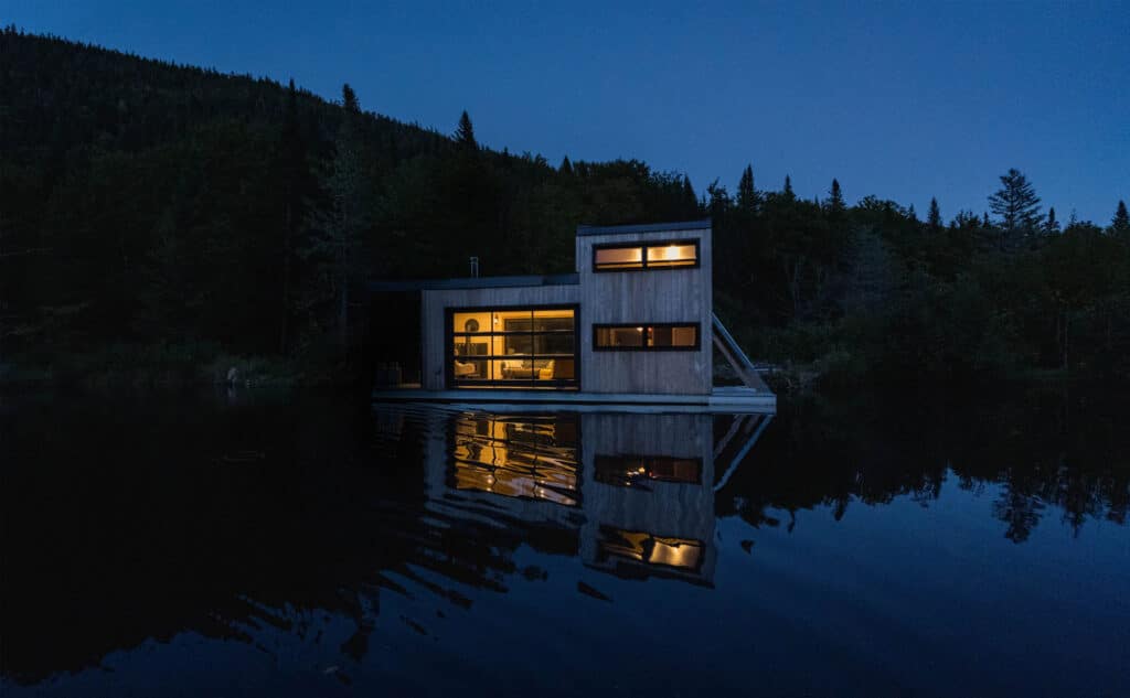Bora Boréal - Floating Cabins - in Eastern Townships