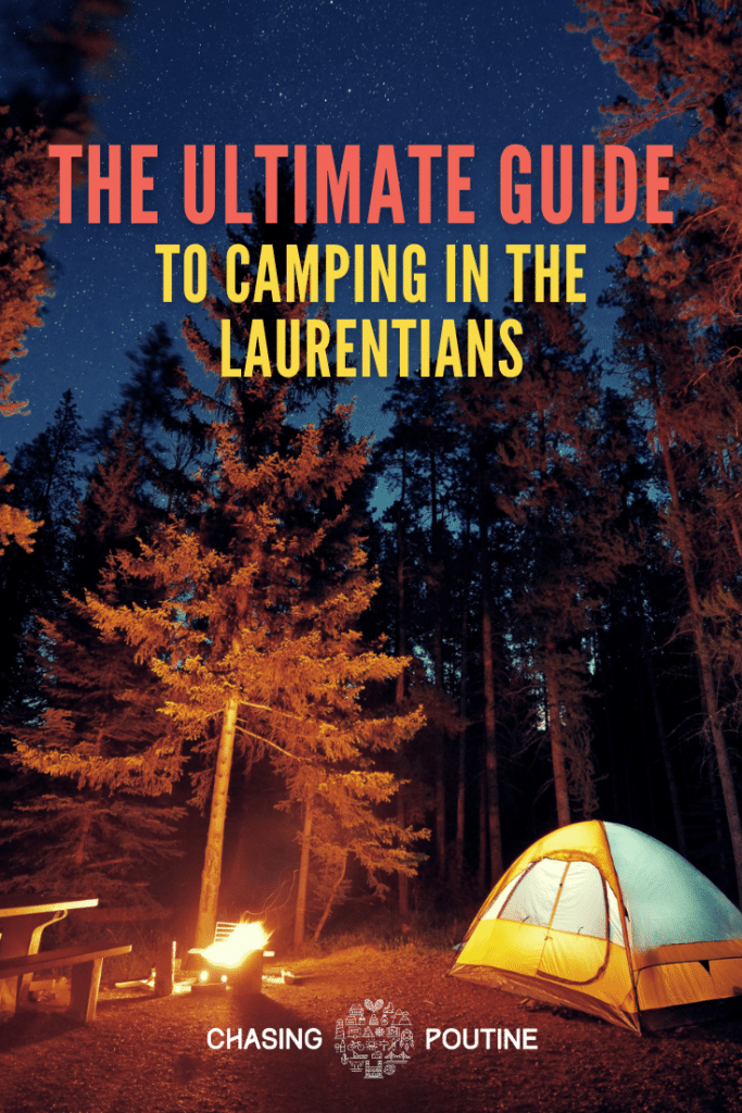 Night Camping in the Laurentians - Pinterest