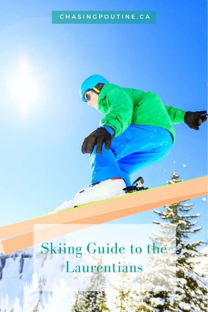 Jumping the Slopes - in a Ski Resort - in the Laurentians - Pinterest