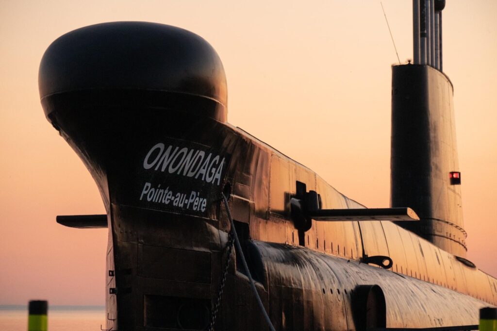 Submarine Onondaga - in Rimouski - Moi Mes Souliers