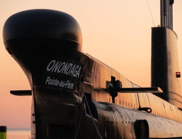 Submarine Onondaga - in Rimouski - Moi Mes Souliers