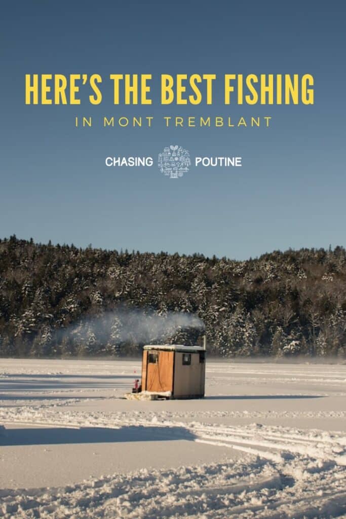 An Ice Fishing Shack - in Mont Tremblant - Pinterest