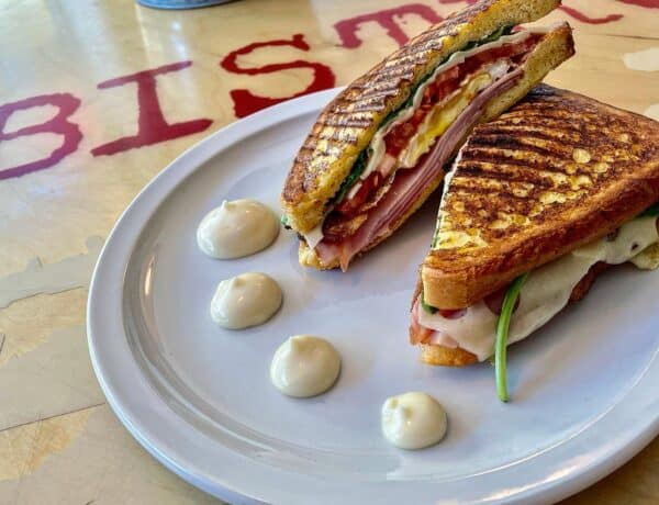 French Toast Sandwich - With Swiss Ham and Maple Mayo - La Sandwicherie