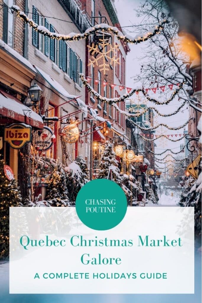 Pinterest - Quebec Christmas Market