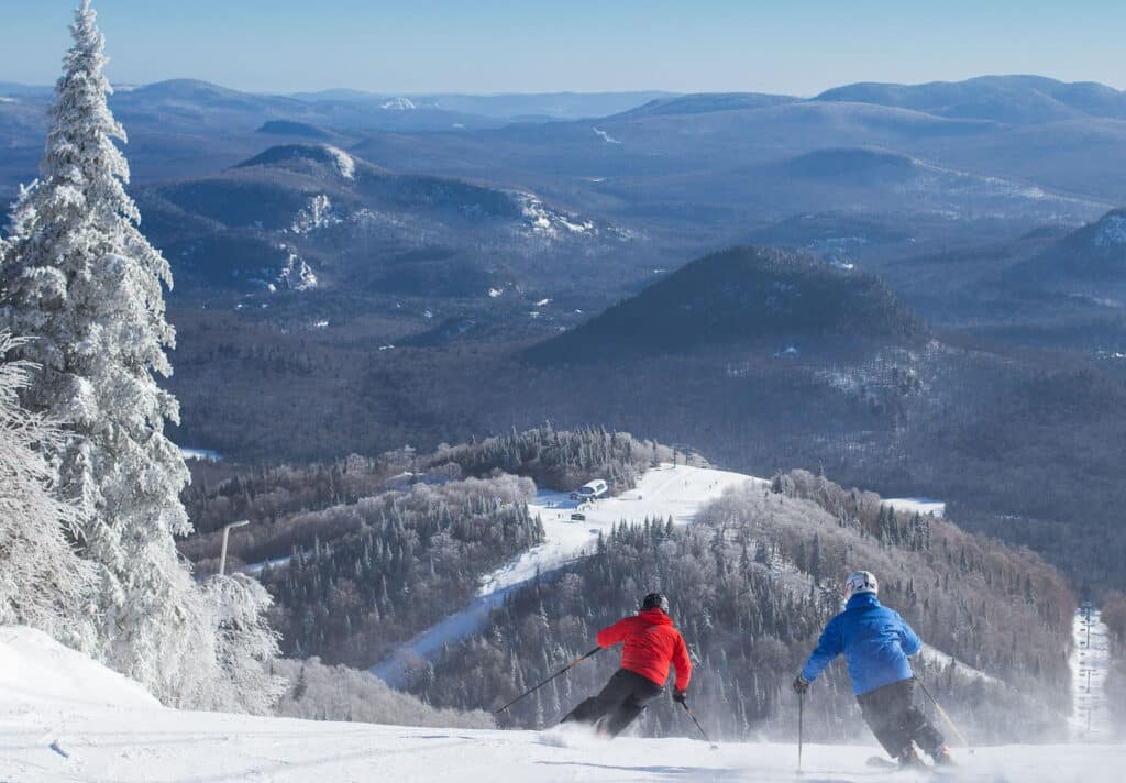 ©Tremblant - People Skiing - in the Mountains