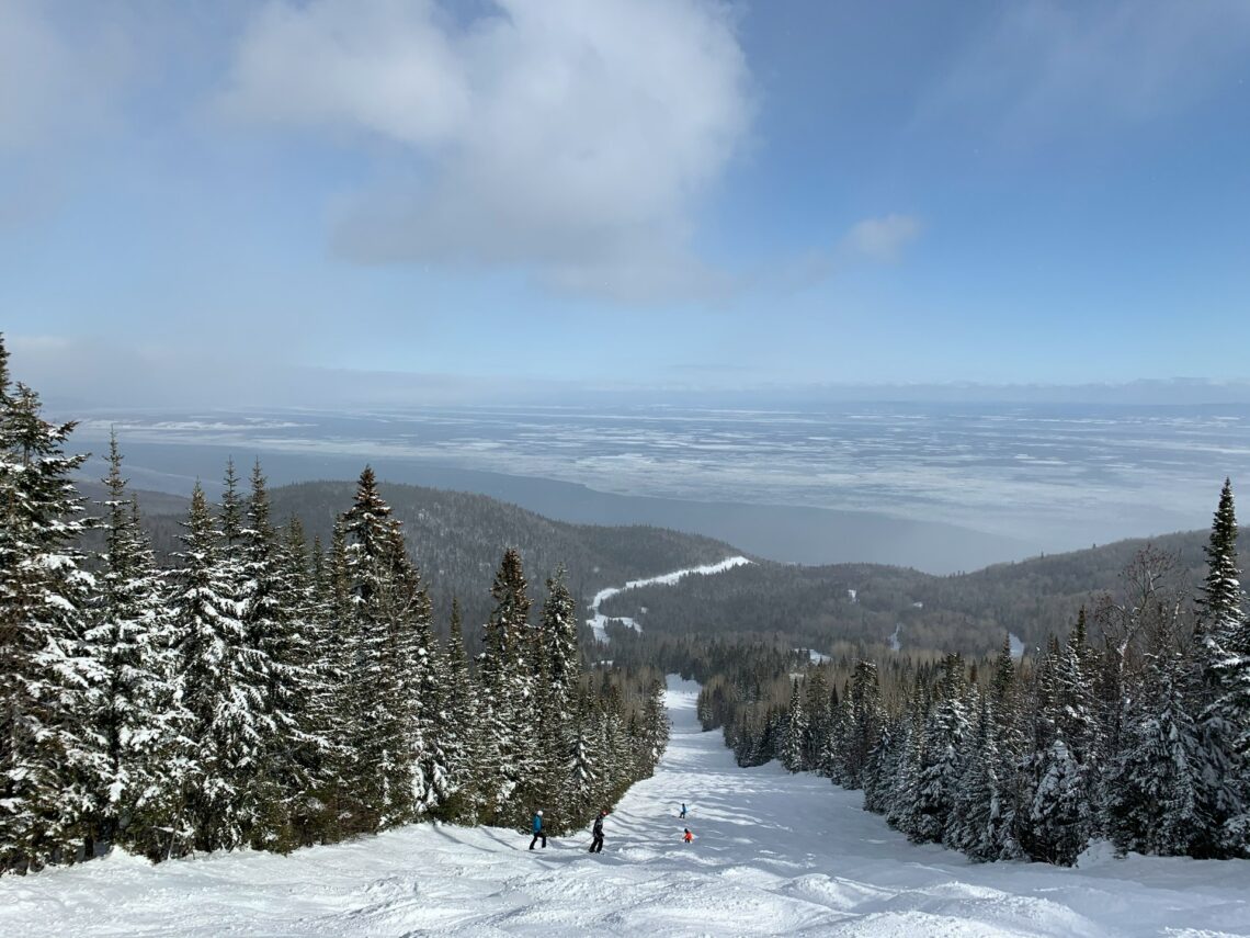 Map of Quebec Ski Resorts Which - Ski Slope At Le Massif De Charlevoix With A View Of The St Lawrence River Felix Bouthillier From Unsplash 1140x855