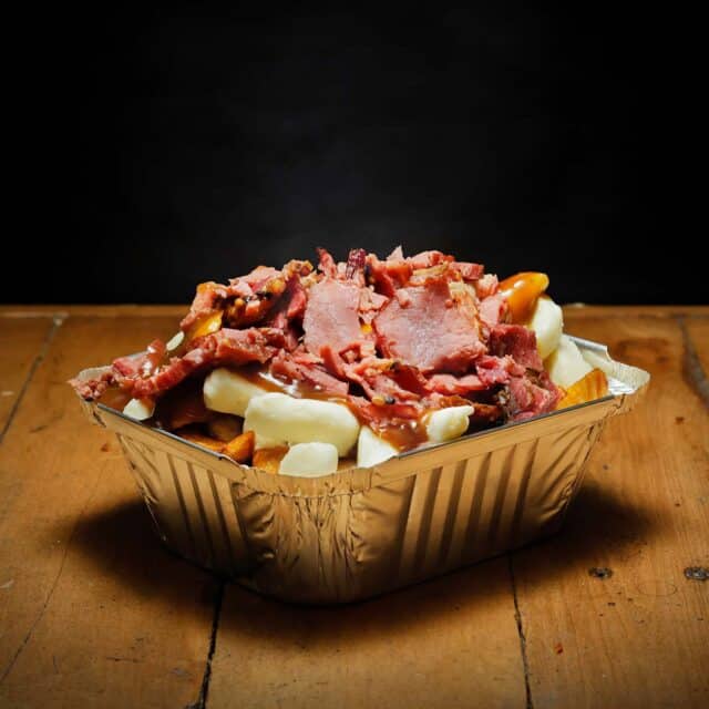 Smoked Meat Poutine - Chef Fred Poutinerie - in Rimouski