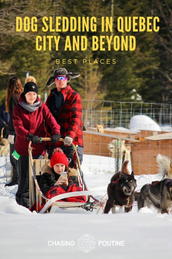 A Family Dog Sledding - Near Quebec City - Pinterest