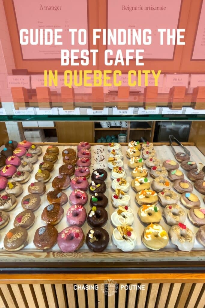 Variety of Donuts - in Cafe Saint-Henri - Quebec City - Pinterest