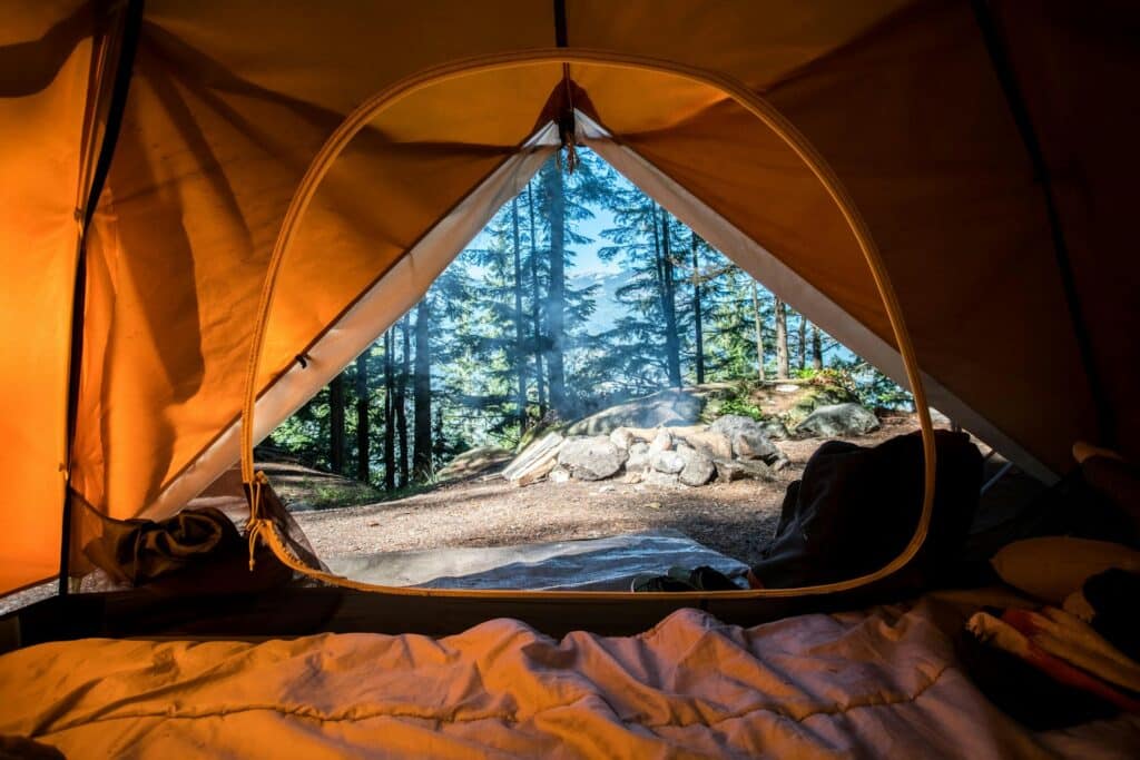 Tent in Campsite - in Laurentians - Scott Goodwill - From Unsplash