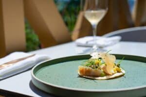 Vegan Meal at Restaurant LOrygine - Quebec City - Simon Ferland - Groupe La Taniere