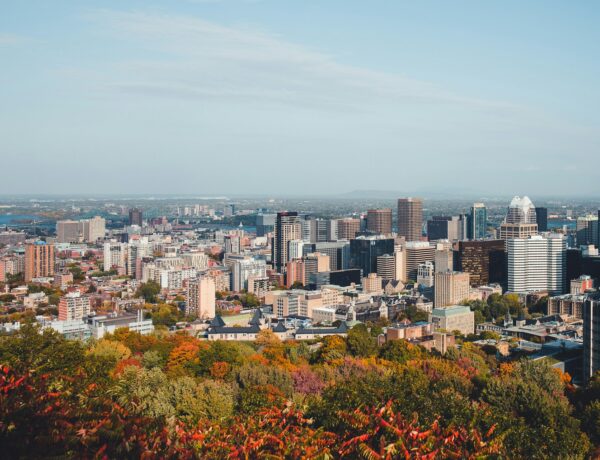 View of Montreal in Autumn - from Mount-Royal - Nathalia Segato - From Unsplash
