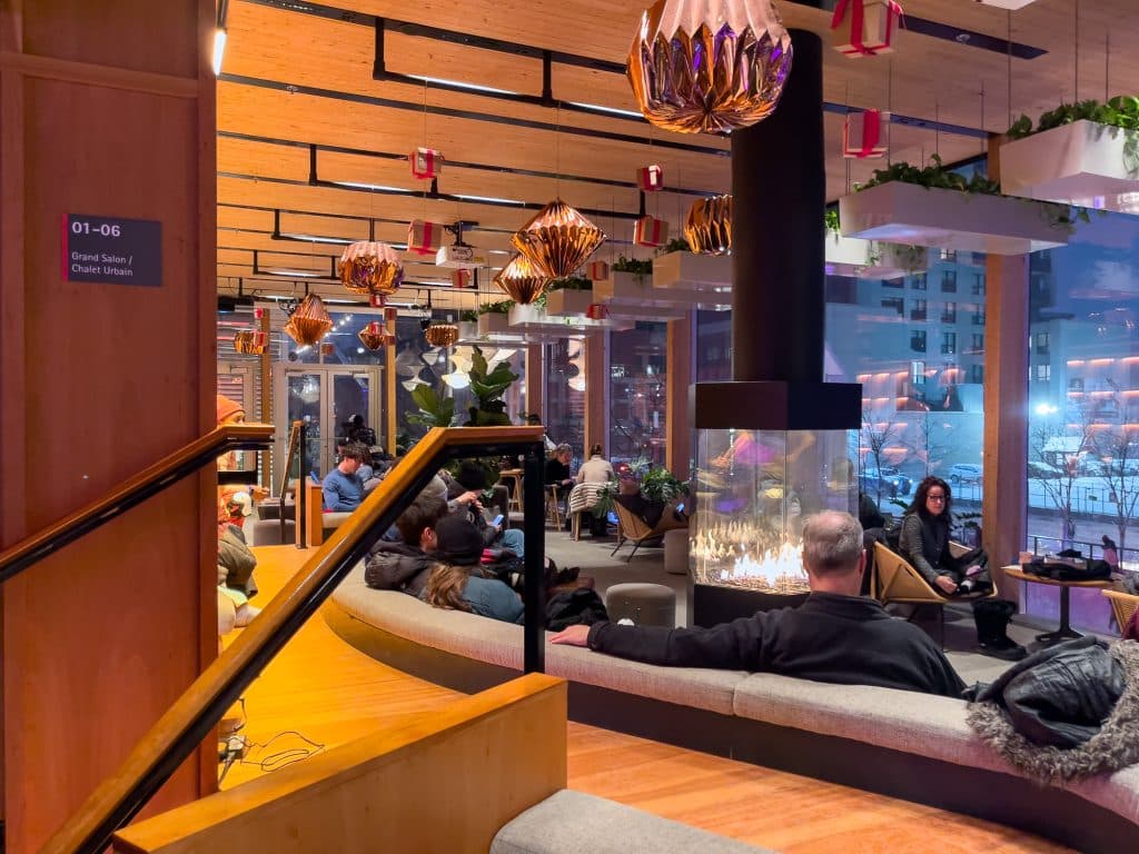 Inside of Esplanade Tranquille