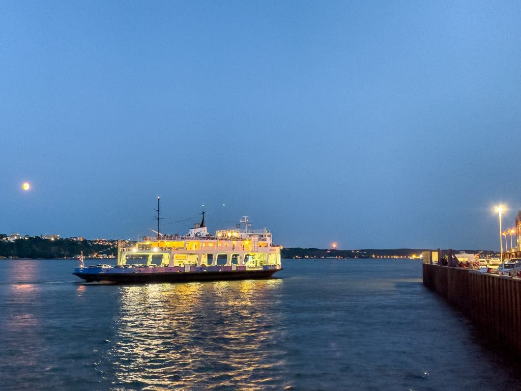 Ferry to Lévis from Quebec City