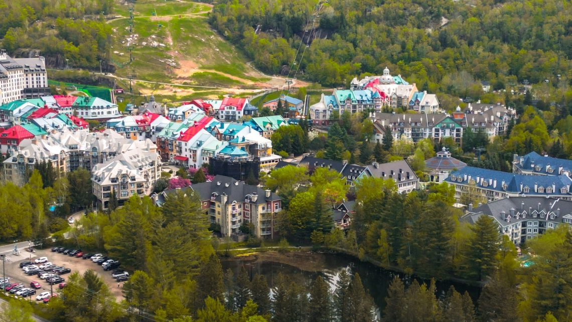 Aerial view of Mont Tremblant, Laurentians - AK Brightsoulfilms - Unsplash