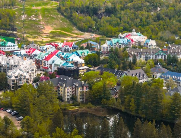 Aerial view of Mont Tremblant, Laurentians - AK Brightsoulfilms - Unsplash