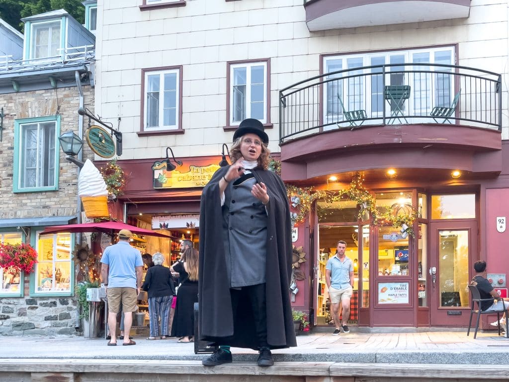 Ghost tours in Quebec City