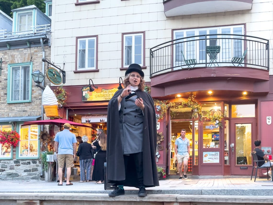 Ghost tours in Quebec City