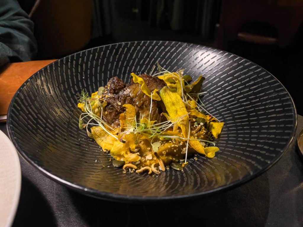 beef cheek at Vieux-Carré in Quebec City