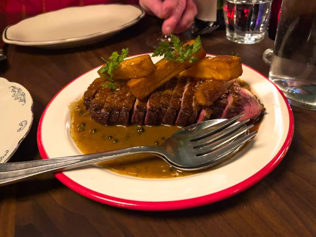 Beef platter at Joe Beef