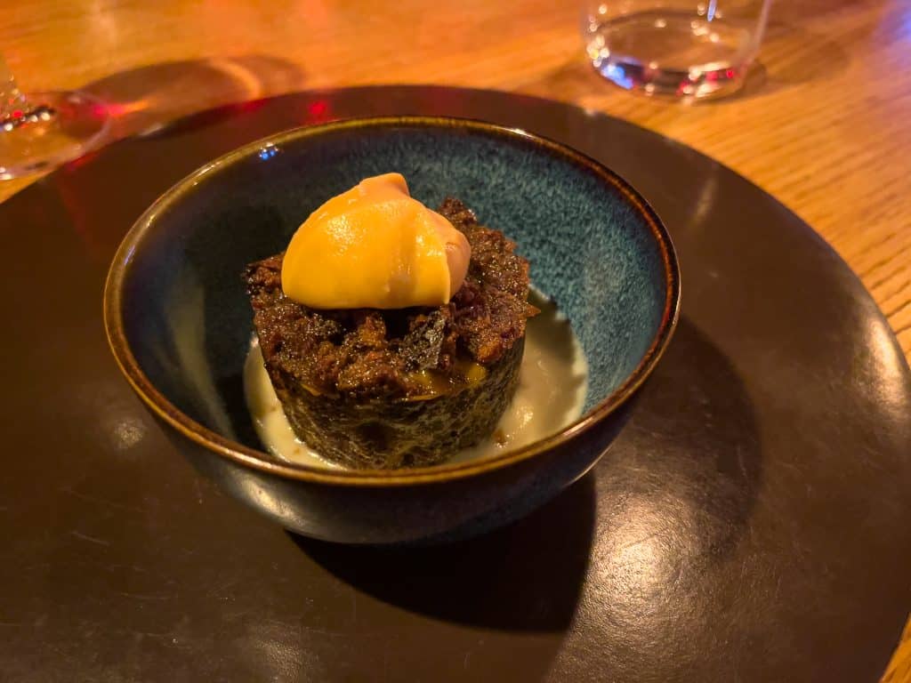 Le Clan bread pudding