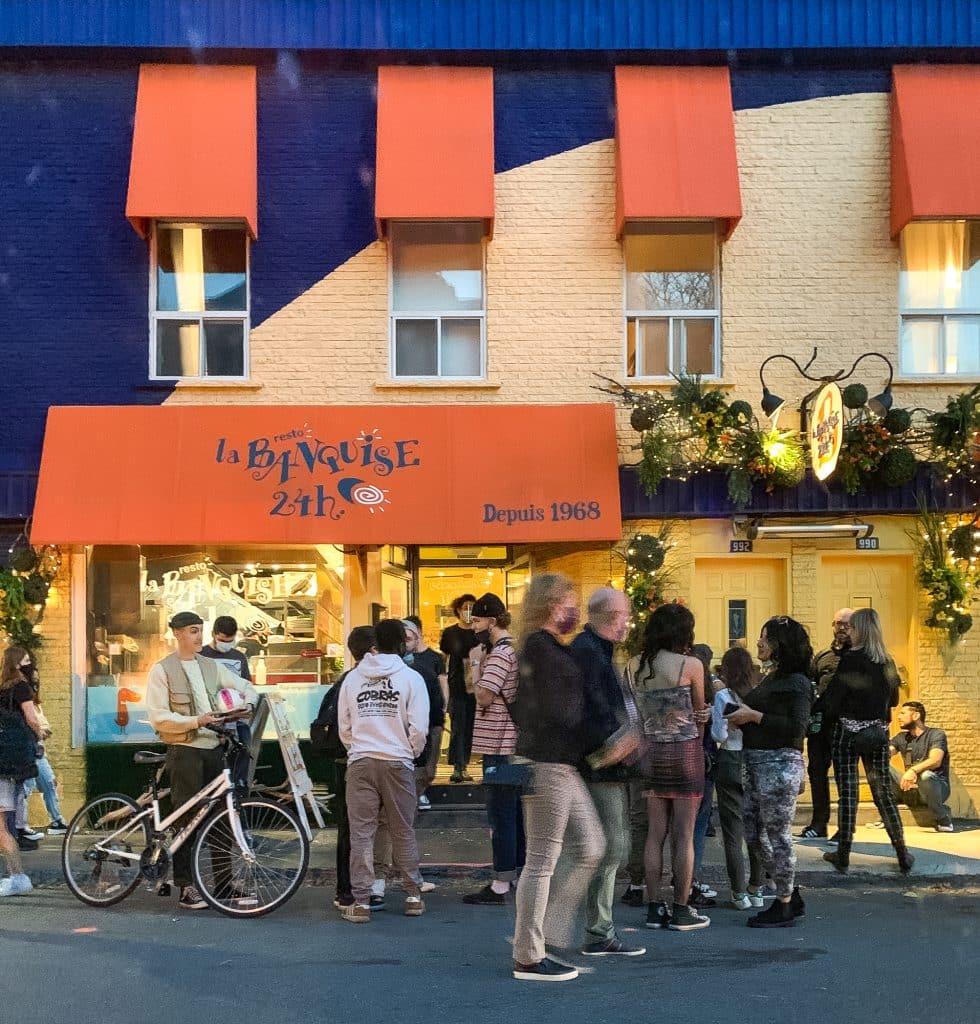 Lineup at La Banquise