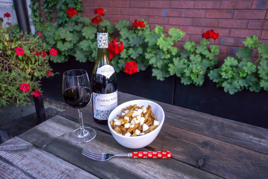 Poutine and Wine