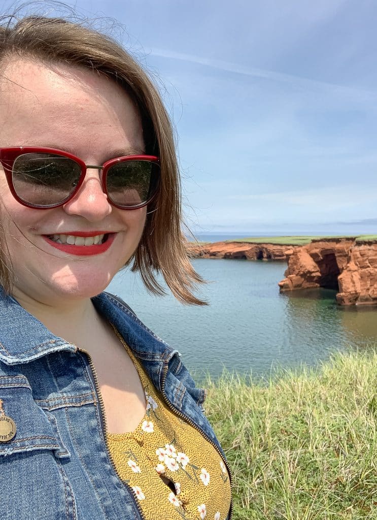Jennifer in the Magdalen Islands