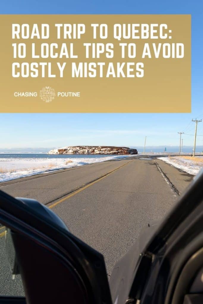 Quebec Road - in Winter