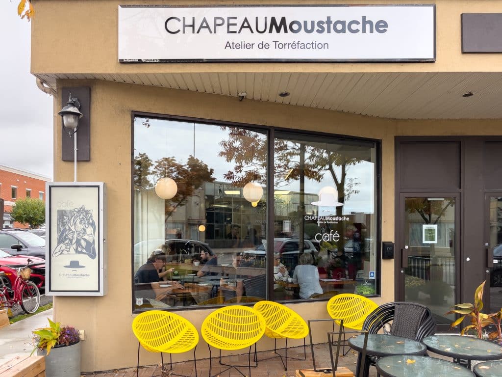 Entrance of Chapeau Moustache