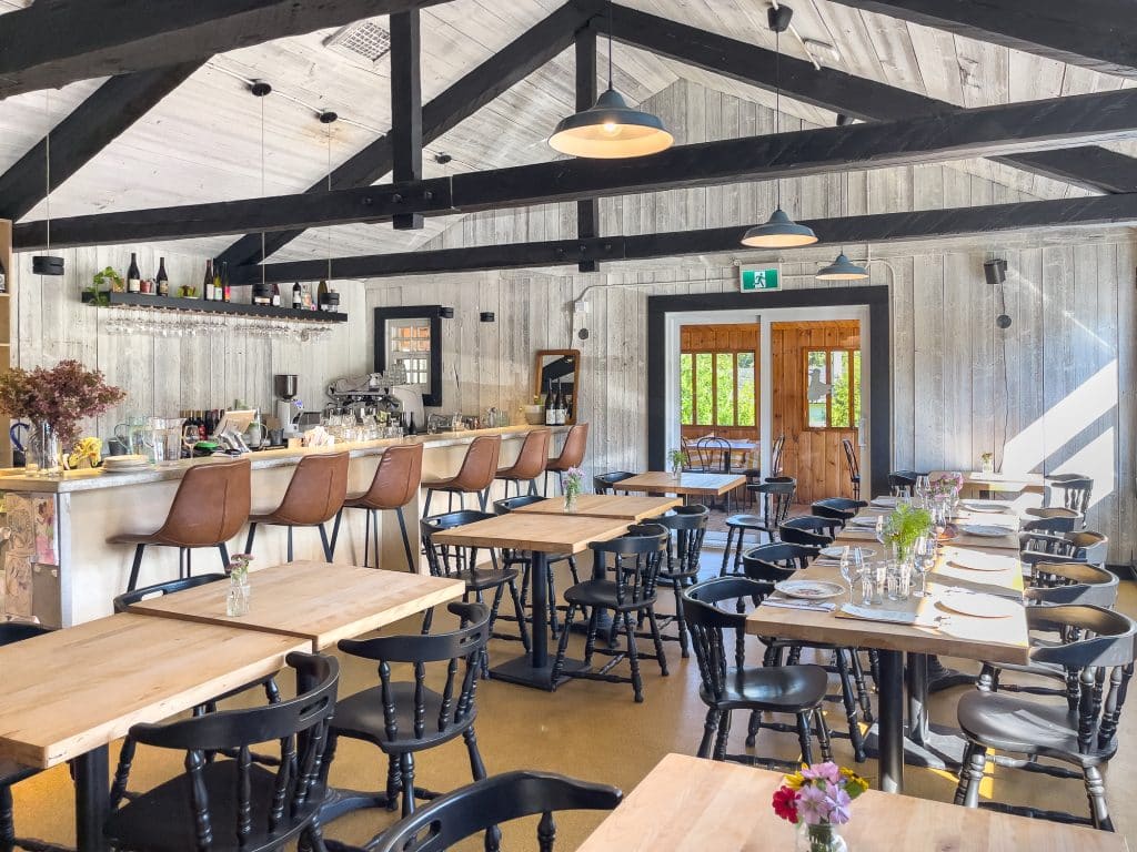 Dining room at Le Bicois